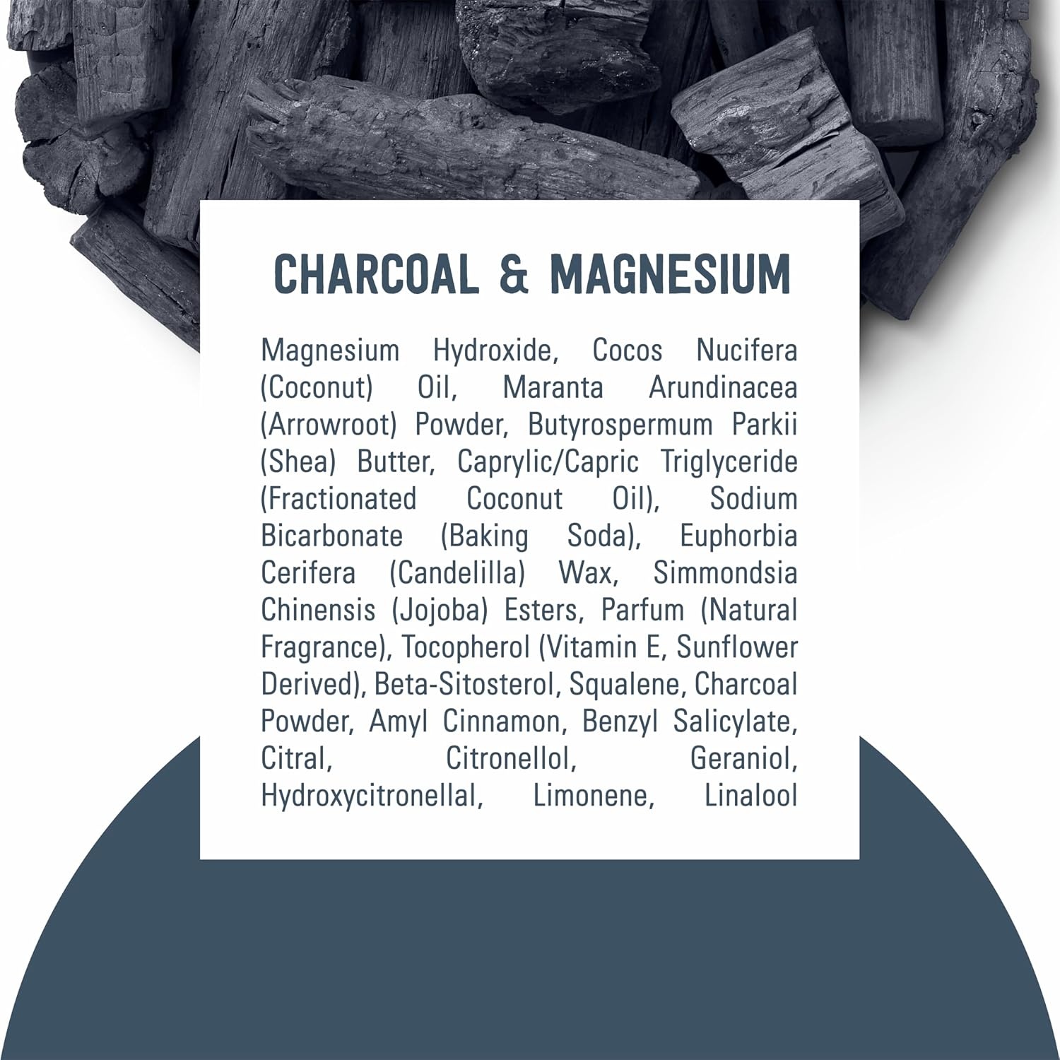 image:imageSchmidts AluminumFree Vegan Deodorant Charcoal amp Magnesium with 24 Hour Odor Protection 4 Count for Women and Men Natural Ingredients CrueltyFree 265 oz