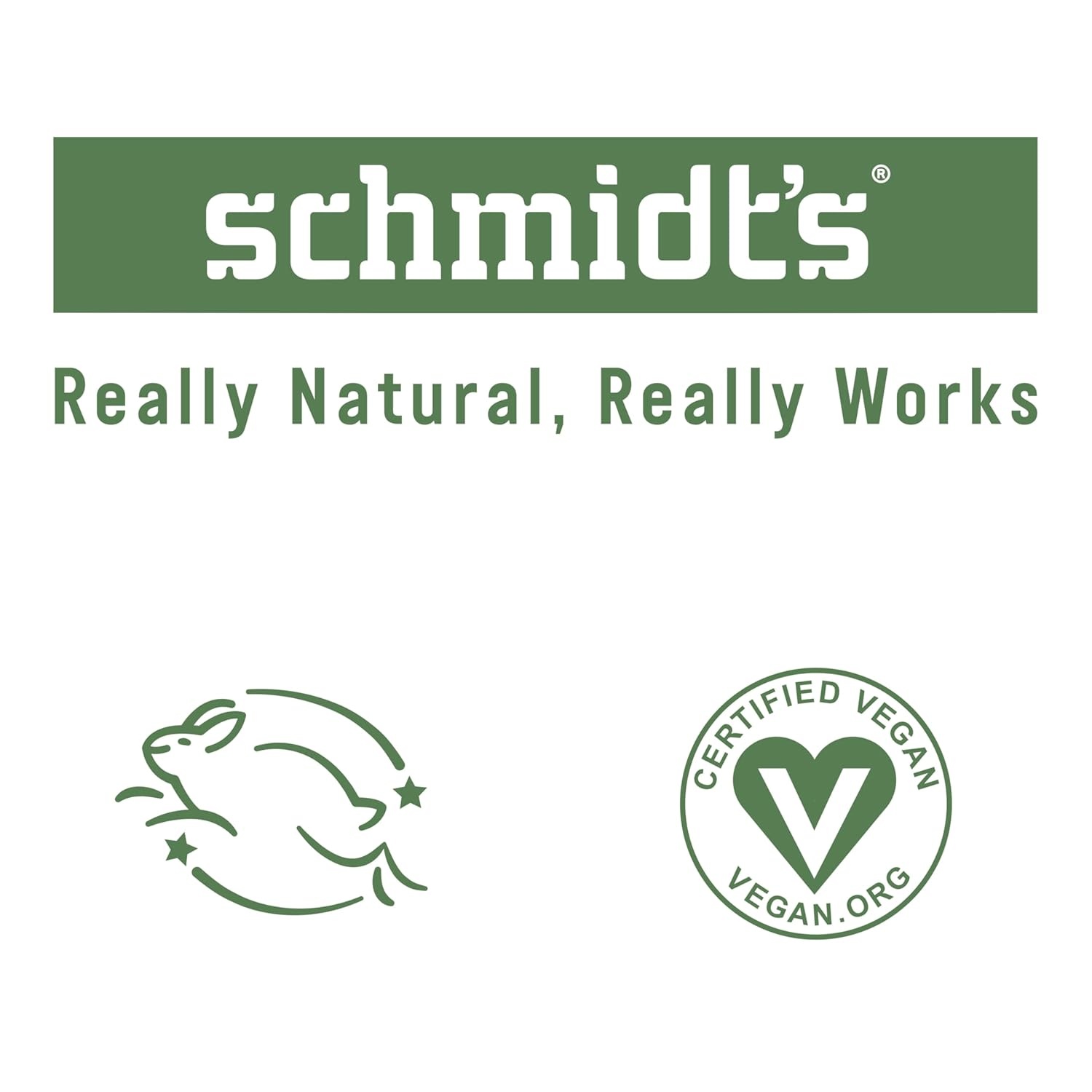 image:imageSchmidts AluminumFree Vegan Deodorant Fresh Cucumber for Women and Men with 24 Hour Odor Protection Natural Ingredients CrueltyFree 265 oz