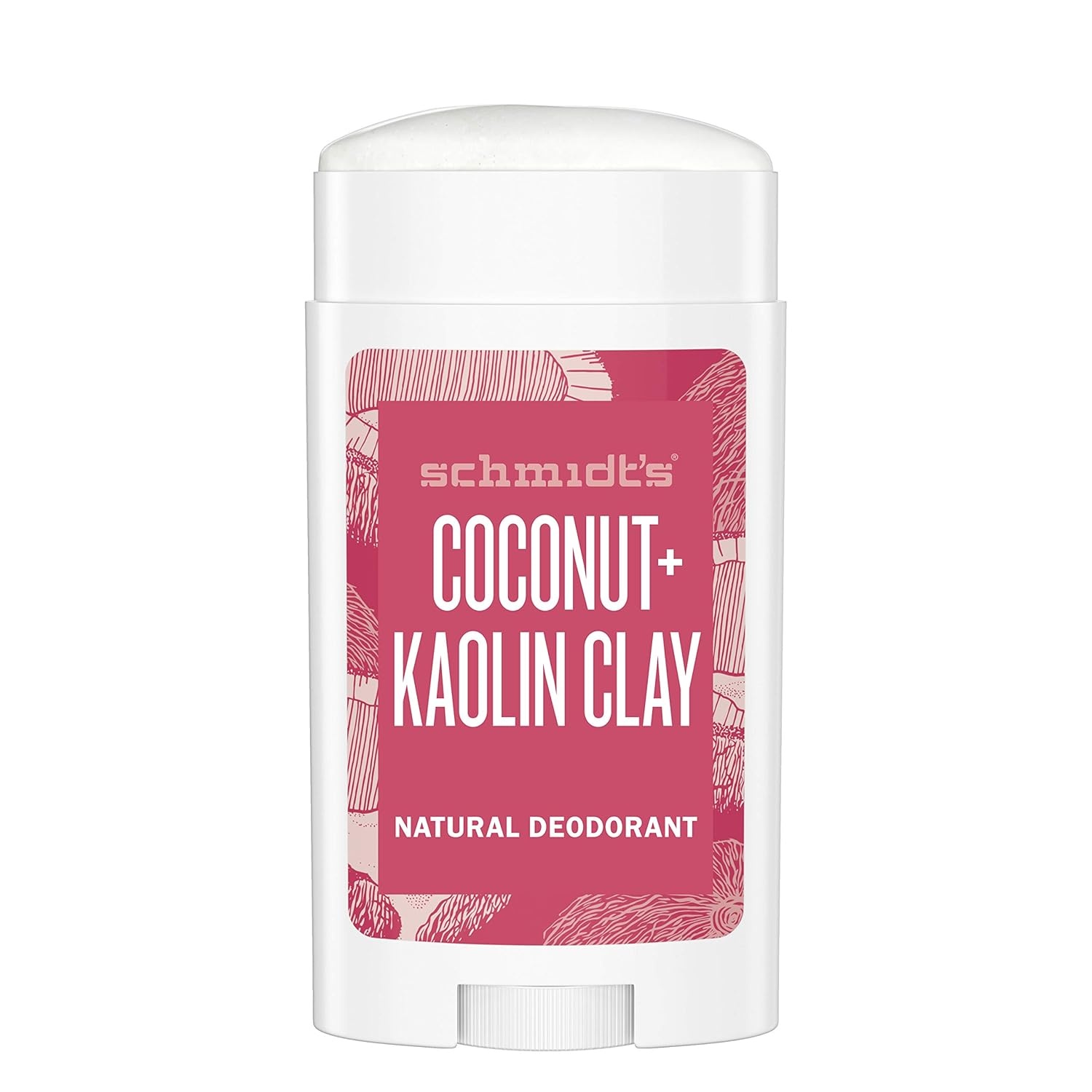 image:imageSchmidts AluminumFree Vegan Deodorant Rose amp Vanilla with 24 Hour Odor Protection for Women and Men Natural Ingredients CrueltyFree 265 ozCoconut