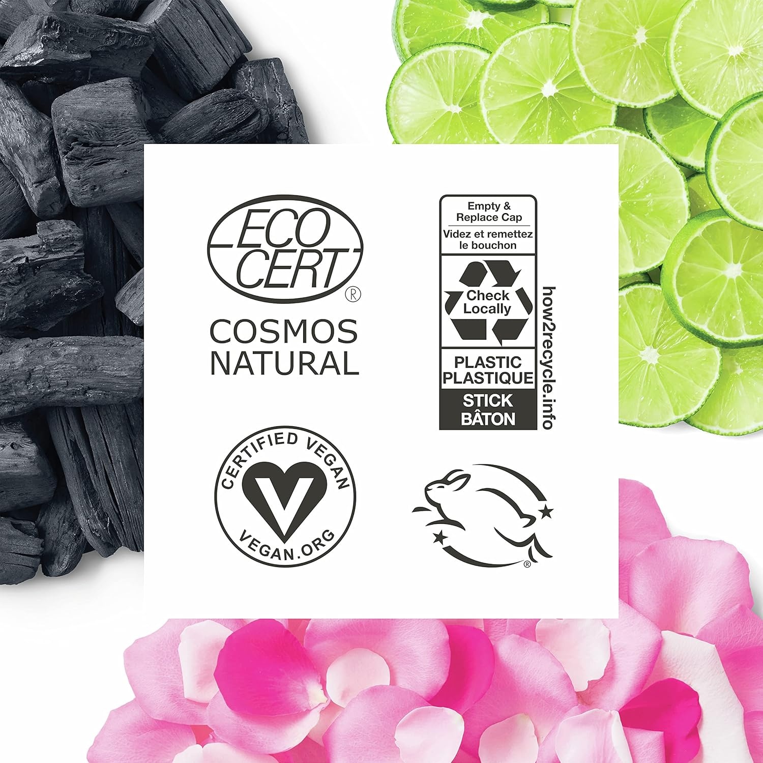 image:imageSchmidts AluminumFree Vegan Deodorant Rose amp Vanilla with 24 Hour Odor Protection for Women and Men Natural Ingredients CrueltyFree 265 ozLavender and Sage