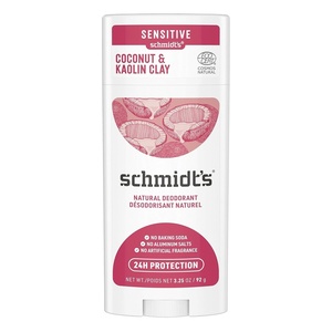 Schmidt’s Aluminum-Free Vegan Deodorant Rose & Vanilla with 24 Hour Odor Protection for Women and Men, Natural Ingredients, Cruelty-Free, 2.65 oz(Coconut)